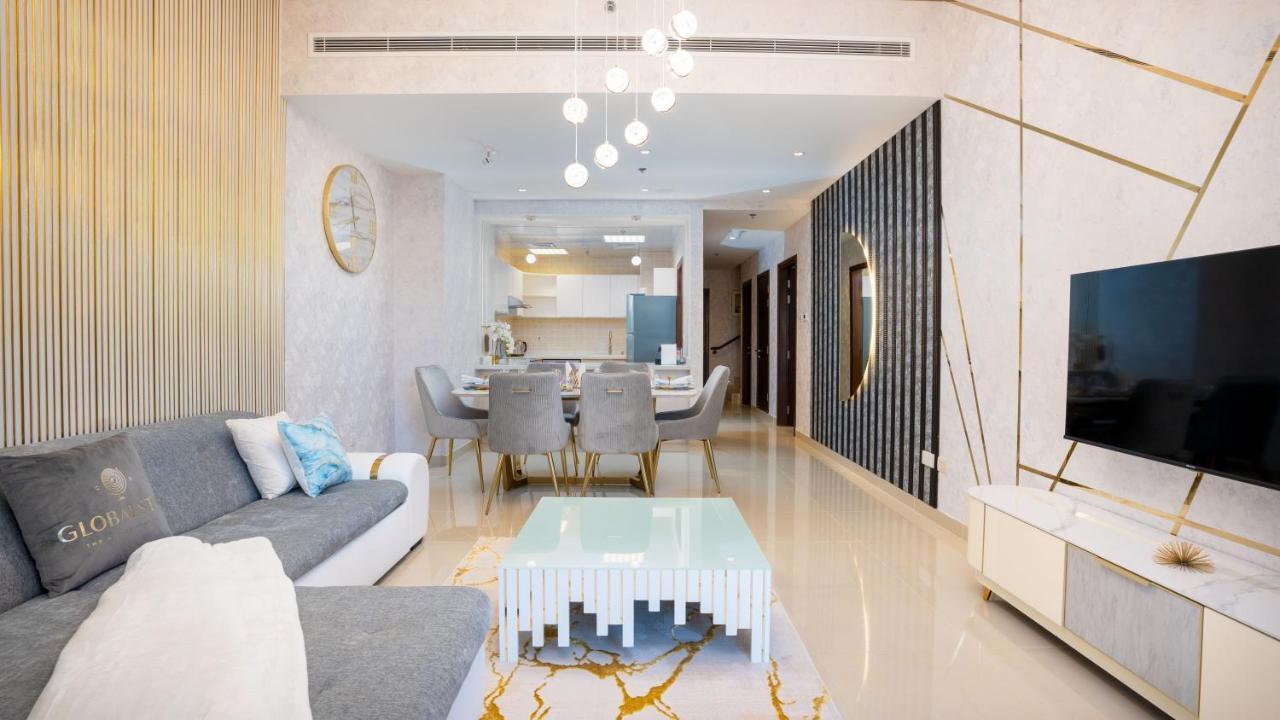 Exclusive Retreat Globalstay'S New 3Br Townhouse With Private Pool 迪拜 外观 照片