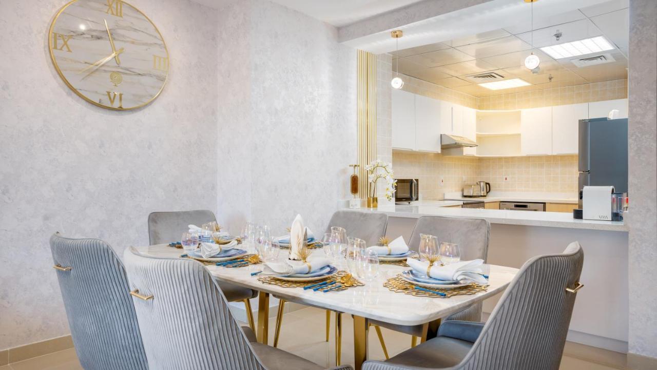 Exclusive Retreat Globalstay'S New 3Br Townhouse With Private Pool 迪拜 外观 照片