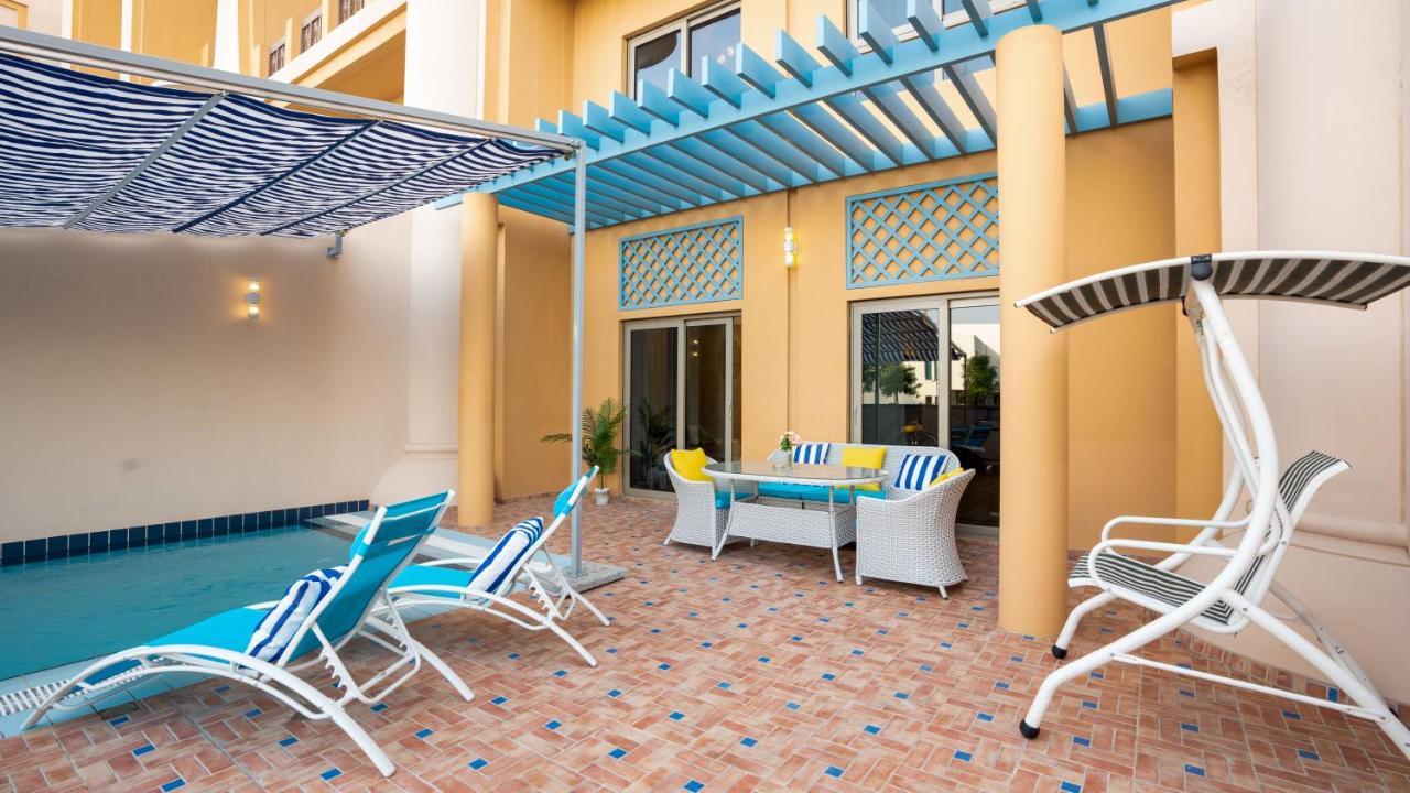 Exclusive Retreat Globalstay'S New 3Br Townhouse With Private Pool 迪拜 外观 照片