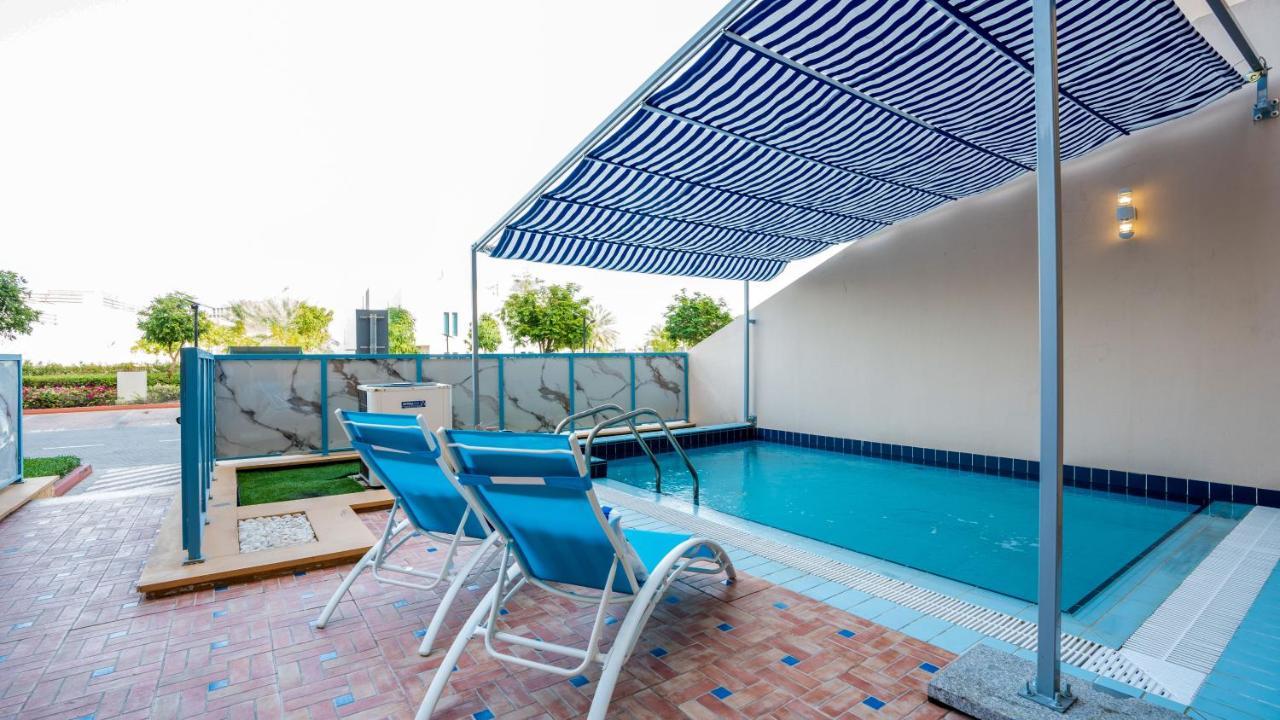 Exclusive Retreat Globalstay'S New 3Br Townhouse With Private Pool 迪拜 外观 照片