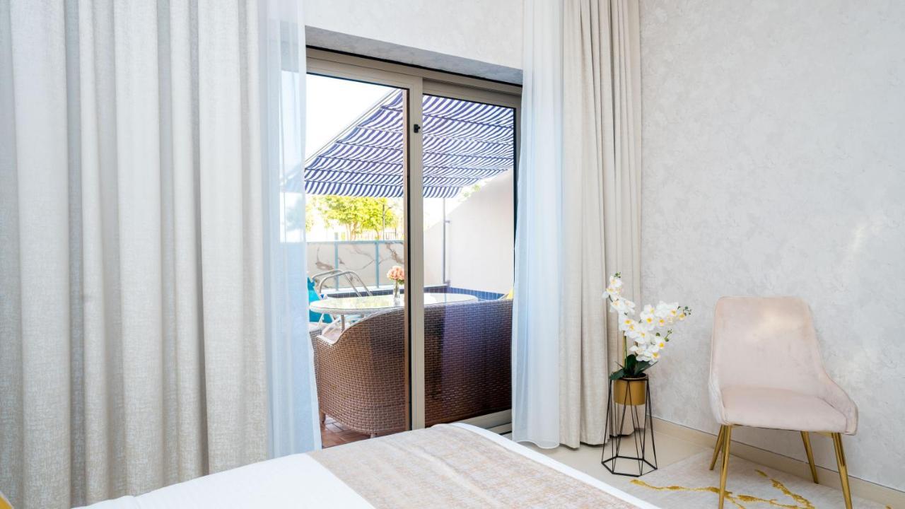 Exclusive Retreat Globalstay'S New 3Br Townhouse With Private Pool 迪拜 外观 照片