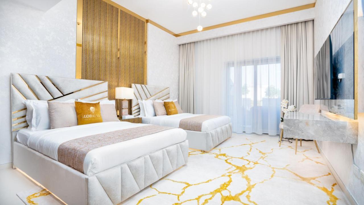 Exclusive Retreat Globalstay'S New 3Br Townhouse With Private Pool 迪拜 外观 照片