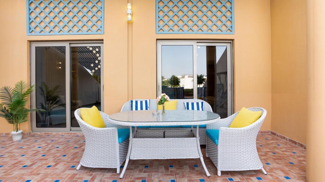 Exclusive Retreat Globalstay'S New 3Br Townhouse With Private Pool 迪拜 外观 照片
